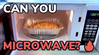 Can You Microwave Aluminium Trays Will They Spark [upl. by Addam887]