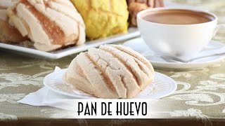 Pan de Huevo  Concha  Mexican Sweet Morning Buns  Straight Dough Method [upl. by Las]