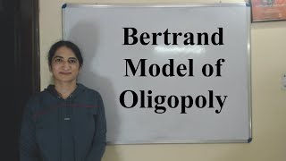 Bertrand Model of Oligopoly [upl. by Conlan]