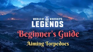 How to Aim Torpedoes  World of Warships Legends Console [upl. by Ennadroj]