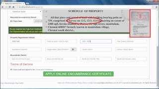 Online Encumbrance Certificate [upl. by Lodovico]