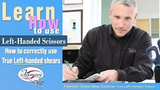 True Lefthanded Scissors Explained [upl. by Martino773]