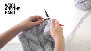 How To Knit Cables [upl. by Azmuh]