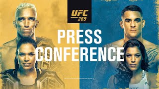 UFC 269 Prefight Press Conference [upl. by Madge]