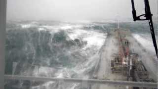 Ship in bad weather northwest of England 2 [upl. by Oir238]