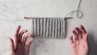 Brioche Stitch  Purl Soho [upl. by Iahc]