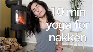 10 min yoga for nakken [upl. by Nnyllatsyrc579]