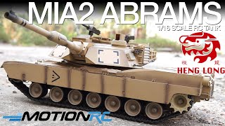 M1A2 Abrams  Heng Long TK60 RC Tank  Motion RC Overview [upl. by Adianez218]