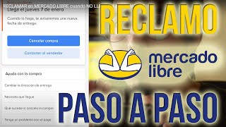 RECLAMAR en MERCADO LIBRE cuando NO LLEGÓ mi producto 2021 [upl. by Ocirred974]