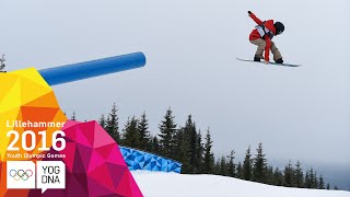 Snowboarding  Slopestyle Final  Full Replay  Lillehammer 2016 Youth Olympic Games [upl. by Eniroc]