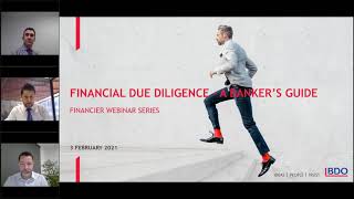 Financial due diligence  A bankers guide [upl. by Enneillij]