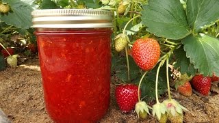 How to Make Strawberry Freezer Jam [upl. by Eirojam]