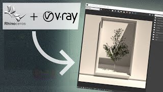 VRay for Rhino  Setting up a Render [upl. by Phillip921]