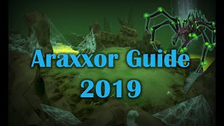 Beginners Araxxor Guide 2019  Araxxor Ranged Guide RuneScape 3 [upl. by Loss]