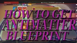 ANTIMATTER BLUEPRINT  No mans sky How to get [upl. by Batholomew]