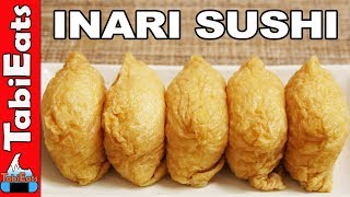 How to Make INARI SUSHI Tofu Pouch Sushi Recipe いなり寿司 [upl. by Rustice825]