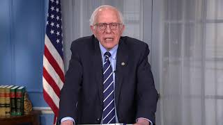 Sen Sanders Responds to Trumps Congressional Address [upl. by Verne]