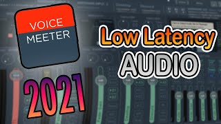 VoiceMeeter Low Latency No static Updated Settings for Beginners [upl. by Kaazi]