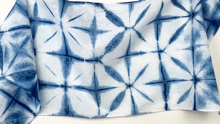 Itajime Shibori Tutorial [upl. by Nylavad]