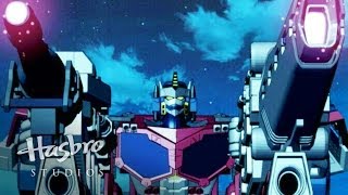 Transformers Cybertron  Lets Dance  Transformers Official [upl. by Ylelhsa]