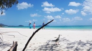 Whitehaven Beach  Whitsunday Islands [upl. by Warford507]