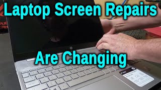 Correct Procedure on HP Notebook 15 Series Laptop Display Screen Replacement [upl. by Revilo]