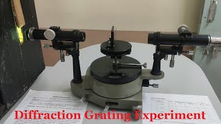 Diffraction Grating Experiment [upl. by Abie]