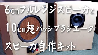 【スピーカ自作キット】大型パッシブラジエータの実力とは [upl. by Aivata]