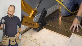 DIY How to Install Hardwood Flooring [upl. by Buchalter559]