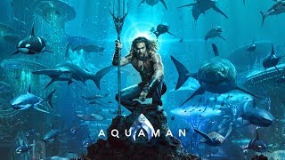 AQUAMAN theme 2018 music from the Boston Aquarium scene and title sequence [upl. by Jaycee]