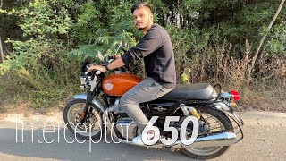 RE Interceptor 650  End User Ownership Review  Best from RE [upl. by Wrench605]