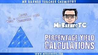 Calculating the Percentage Yield  GCSE Separate Science [upl. by Hirai]