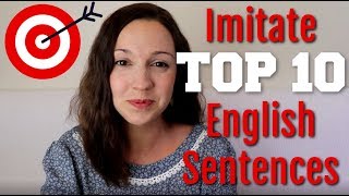 How to Pronounce TOP 10 English Sentences [upl. by Neumann]