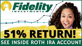 Fidelity ROTH IRA Tutorial  How Im Getting a 51 Return on Investment [upl. by Sadnak756]