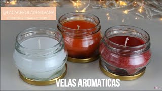 COMO HACER VELAS AROMATICAS MUY FACIL [upl. by Retsila692]