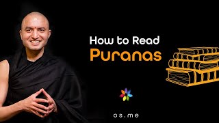 How to Read the Puranas Hindi with English CC [upl. by Anelhtak]