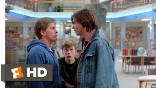 The Breakfast Club 58 Movie CLIP  Andrew and Bender Fight 1985 HD [upl. by Adiv]