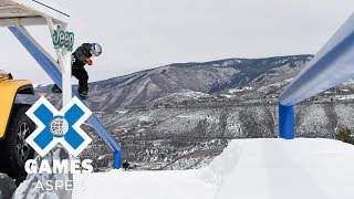 Men’s Snowboard Slopestyle FULL BROADCAST  X Games Aspen 2018 [upl. by Kariv]