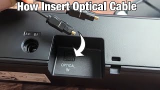 How to Put in an Optical Cable [upl. by Aitram]