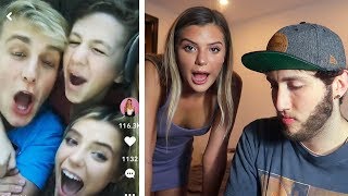 REACTING TO MY GIRLFRIENDS MUSICALLYS Alissa Violet [upl. by Cornelie]