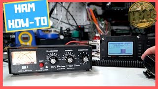 How To Use A Ham Radio Manual Antenna Tuner 📻 [upl. by Nicolis311]