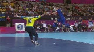 Mens Handball Sweden v Iceland  Group A  London 2012 Olympics [upl. by Aniat]