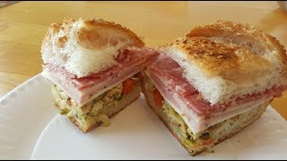 Muffuletta Sandwich Quick amp Easy Recipe [upl. by Hilary213]