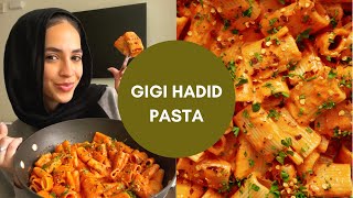 HOW TO MAKE TIKTOKS VIRAL GIGI HADID PASTA Quick and Easy [upl. by Berkman]