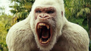 Rampage 2018 George Shows Middle Finger Scene  Movie CLIP HD [upl. by Haliled]