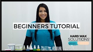 Introduction to Waxing  Beginners Hard Wax Tutorial [upl. by Gloriana]