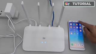 Xiaomi Mi Router 4A Giga Version  tutorial and HOW TO SETUP [upl. by Dyraj541]