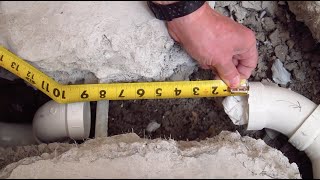 How to Install Shower Drain Pipe Part 2 [upl. by Souvaine]