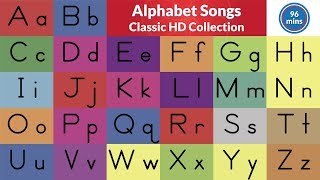 Alphabet Songs  ABC Song Collection  Teach the Letters and Sounds [upl. by Itisahc]