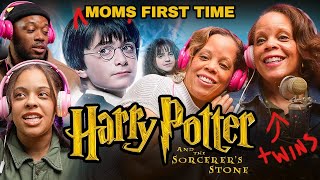 WE MADE OUR MOMS WATCH HARRY POTTER for the FIRST TIME Will she change her Mind Sorcerers Stone [upl. by Laram270]